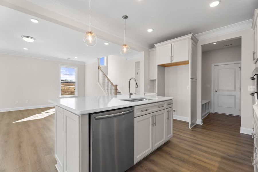 Furnished interior view inside a new home in Monterra, Kernersville (Image 9). Furnished interior view inside a new home in Monterra, Kernersville (Image 9).