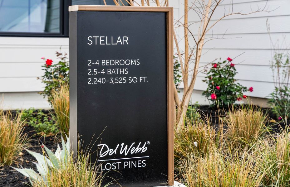 Representative exterior details of a home built from the Stellar by Del Webb in Del Webb Austin at Lost Pines, Bastrop (Image 34).