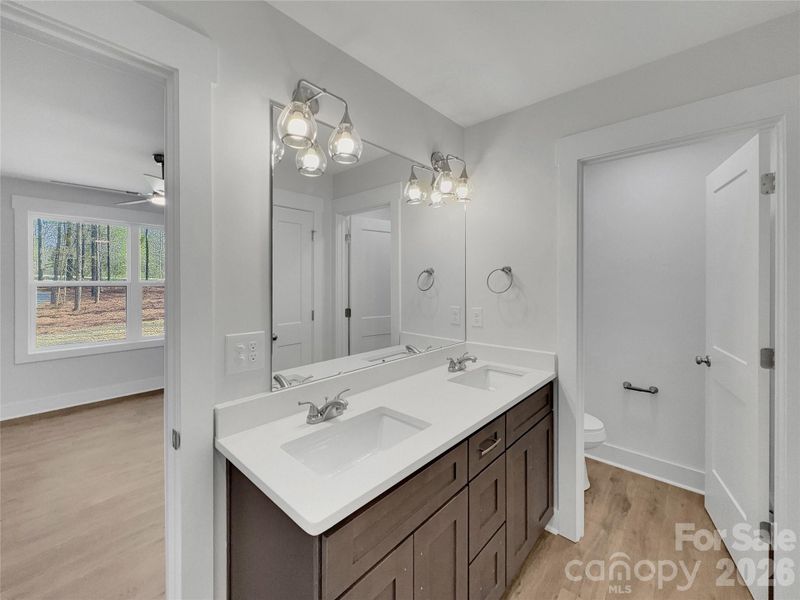 Primary bathroom with Dual vanity Primary bathroom with Dual vanity