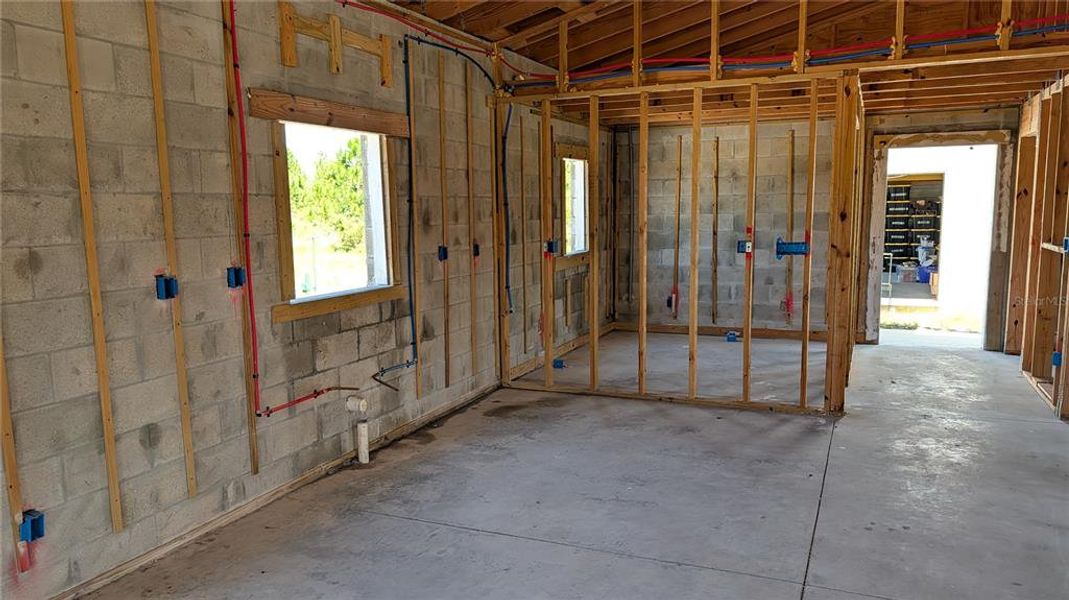 In-progress construction of a new home in , Punta Gorda, FL (Image 18).