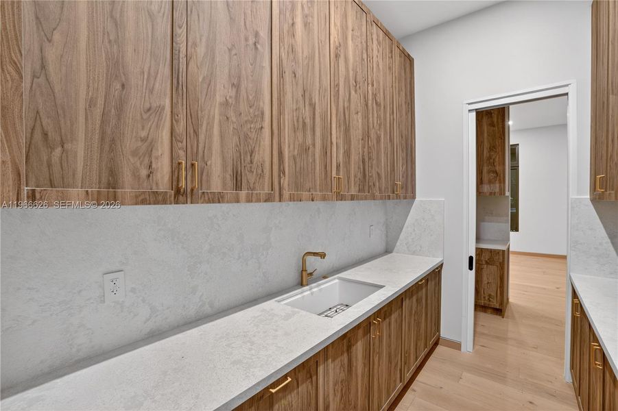 Furnished interior view inside a new home in , Coral Gables (Image 8).