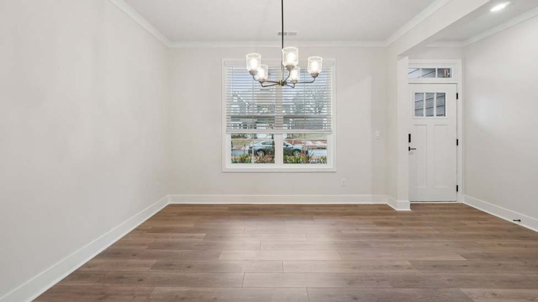 Spacious, unfurnished interior of a new home in Oak Grove Hill, Huntersville (Image 16). Spacious, unfurnished interior of a new home in Oak Grove Hill, Huntersville (Image 16).