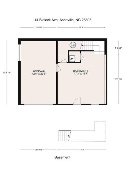 2D floor plan layout of this home in , Asheville, NC (Image 3). 2D floor plan layout of this home in , Asheville, NC (Image 3).
