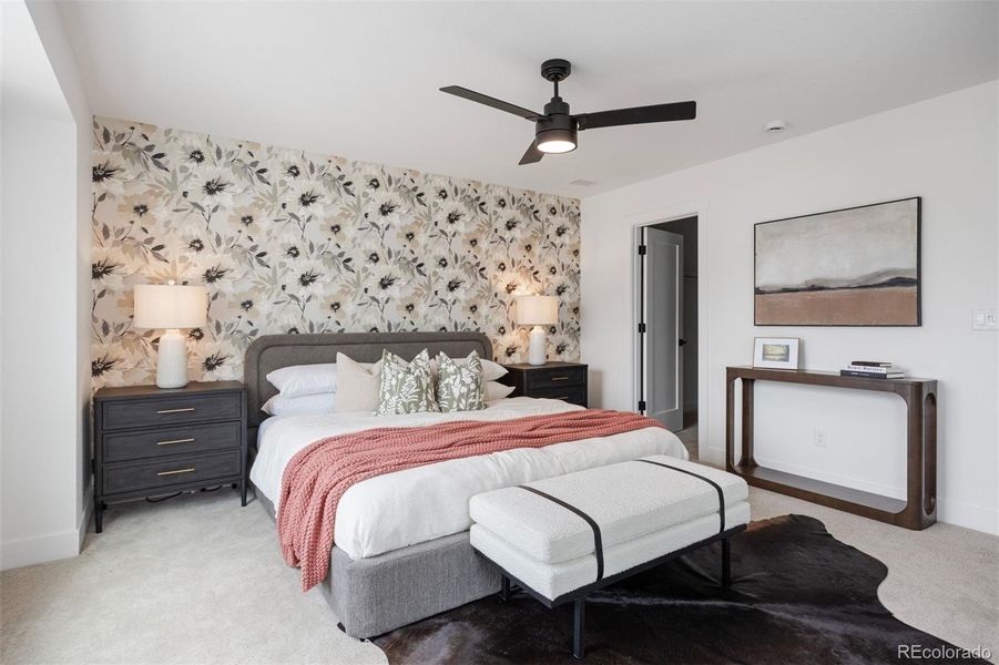 Furnished interior view inside a new home in , Wheat Ridge (Image 37).