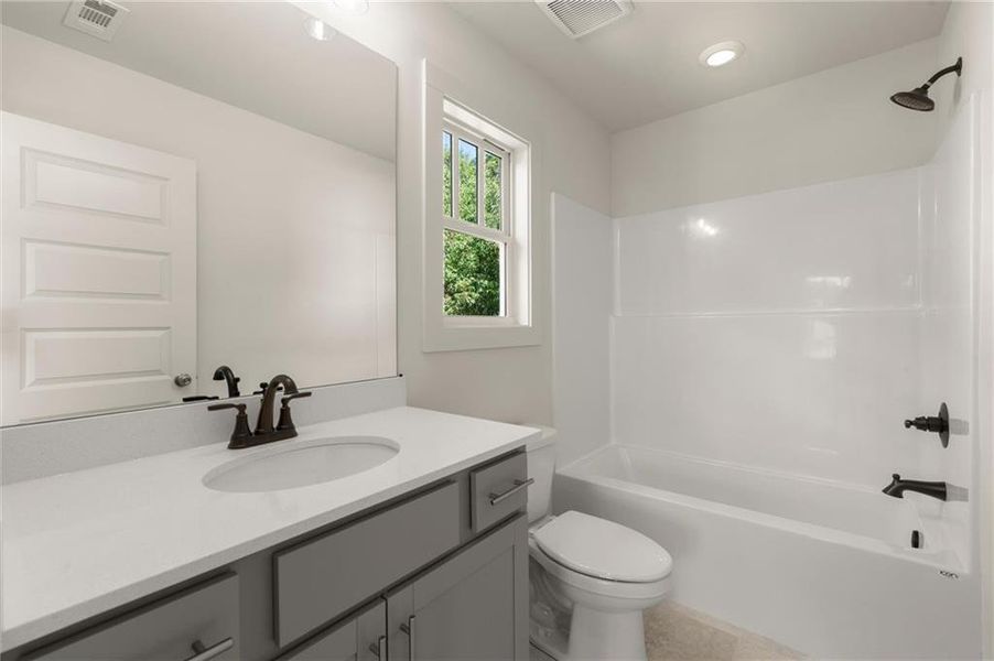 Furnished interior view inside a new home in , Covington (Image 11).