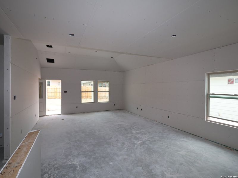In-progress construction of a new home in Agave, San Antonio, TX (Image 27).