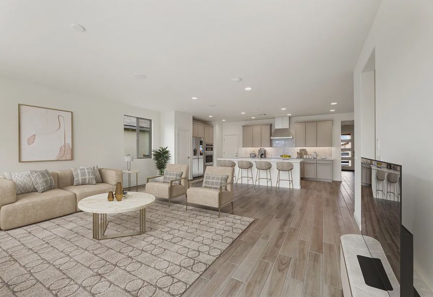 Virtually Staged Dream Great Room - 4 of 25 Virtually Staged Dream Great Room - 4 of 25