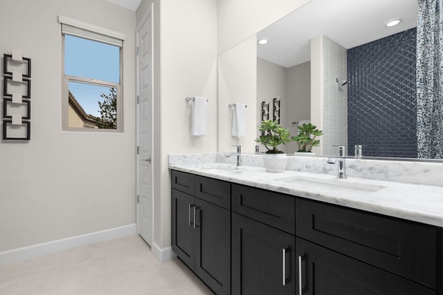 Representative furnished interior of a home built from the Aqua by Mattamy Homes in Covena Pointe, Tucson (Image 12).