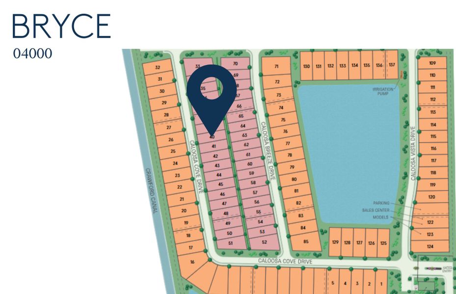 Location of this home within Caloosa Cove