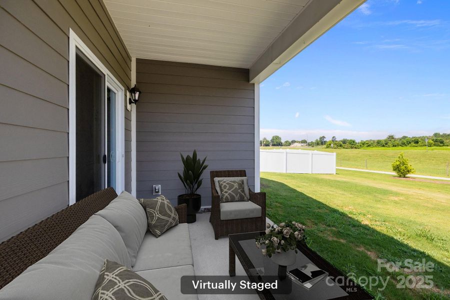 Furnished interior view inside a new home in Secrest Commons, Monroe (Image 13).