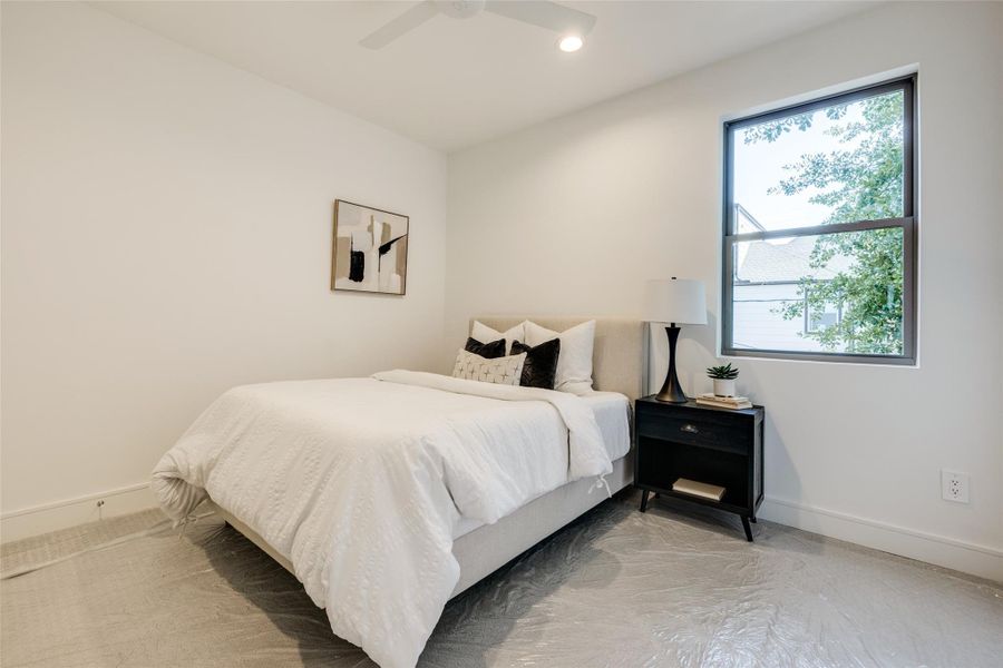 Furnished interior view inside a new home in , Houston (Image 28).