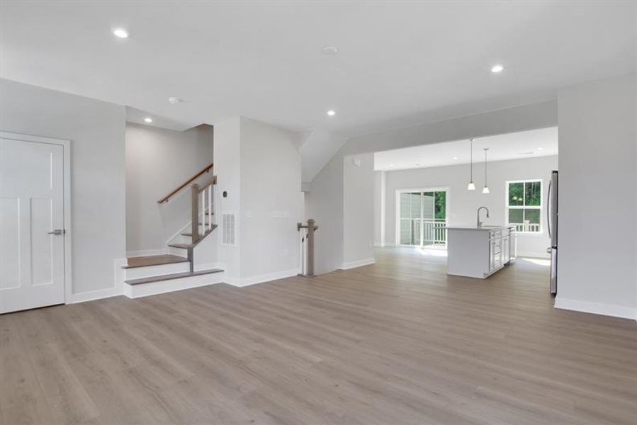 Spacious, unfurnished interior of a new home in Park Ridge at Sugar Hill, Sugar Hill (Image 12). Spacious, unfurnished interior of a new home in Park Ridge at Sugar Hill, Sugar Hill (Image 12).