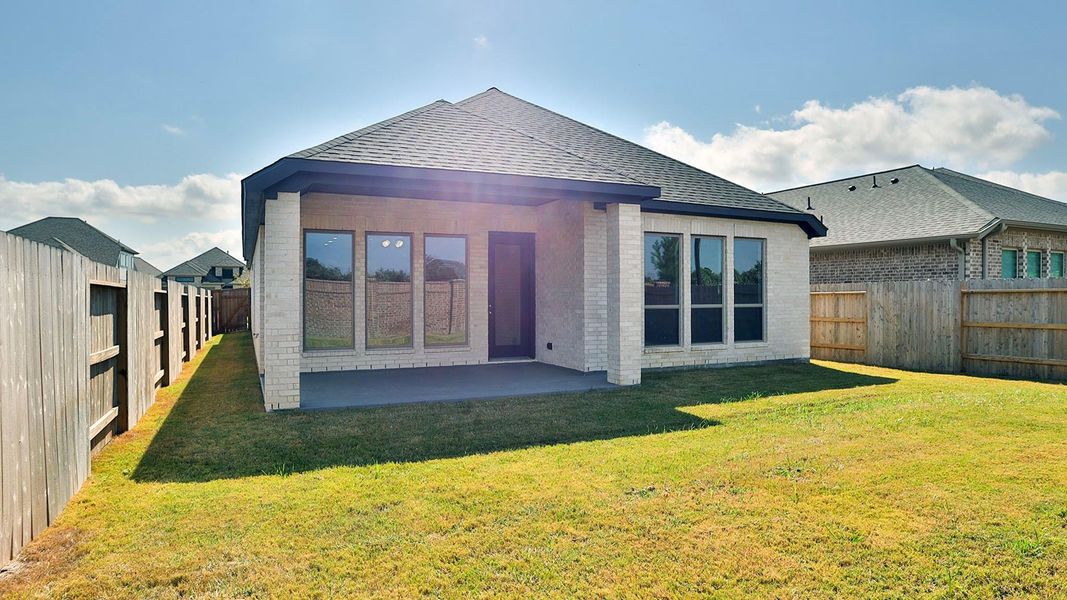 Exterior details and patio area of a home in Everly, Hockley (Image 3).