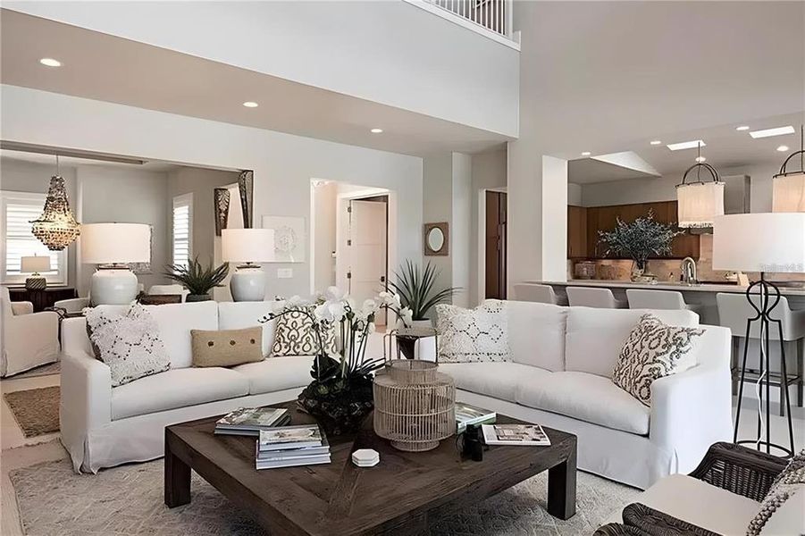 Furnished interior view inside a new home in , Sarasota (Image 5).