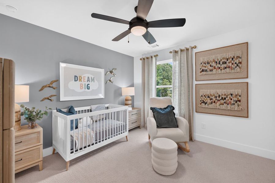 Representative furnished interior of a home built from the Wynfield by Pulte Homes in Bleckley Station, Ball Ground (Image 18).