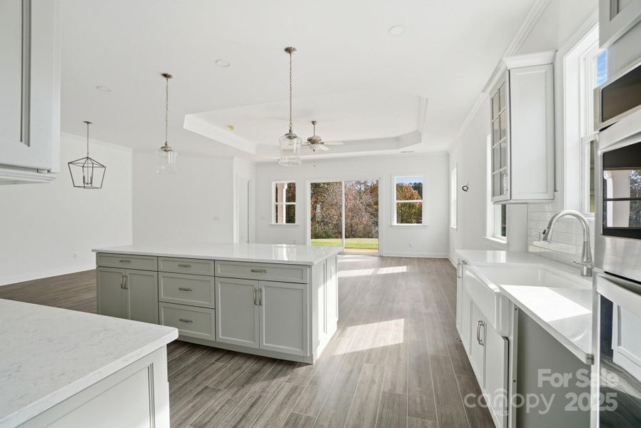 Furnished interior view inside a new home in , Sherrills Ford (Image 7).