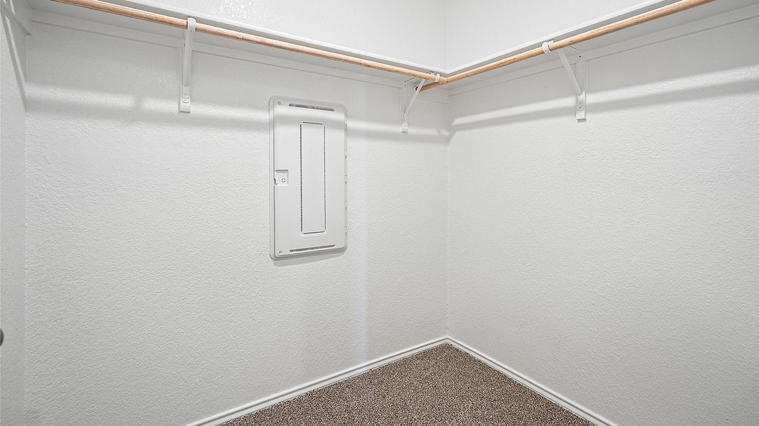 Representative unfurnished interior of a home built from the The Emily by D.R. Horton in Valverde, Bastrop (Image 19). Representative unfurnished interior of a home built from the The Emily by D.R. Horton in Valverde, Bastrop (Image 19).