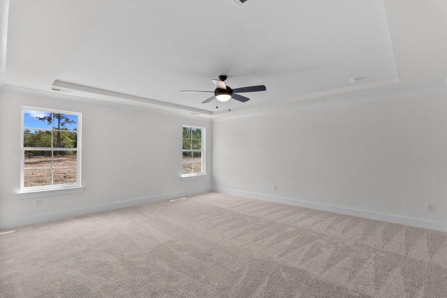 Spacious, unfurnished interior of a new home in Hancock Farms, Aiken (Image 35). Spacious, unfurnished interior of a new home in Hancock Farms, Aiken (Image 35).