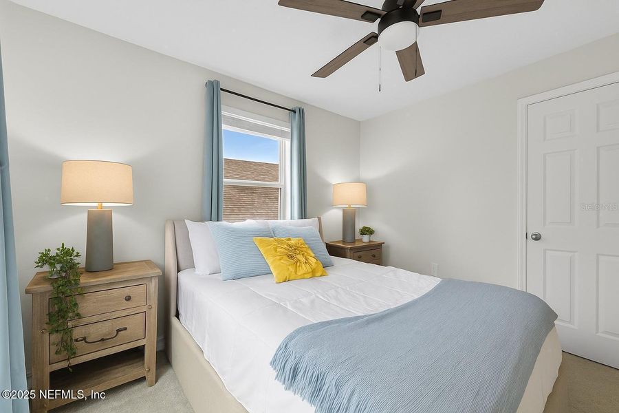 Furnished interior view inside a new home in Sawmill Creek at Palm Coast Park, Palm Coast (Image 16).