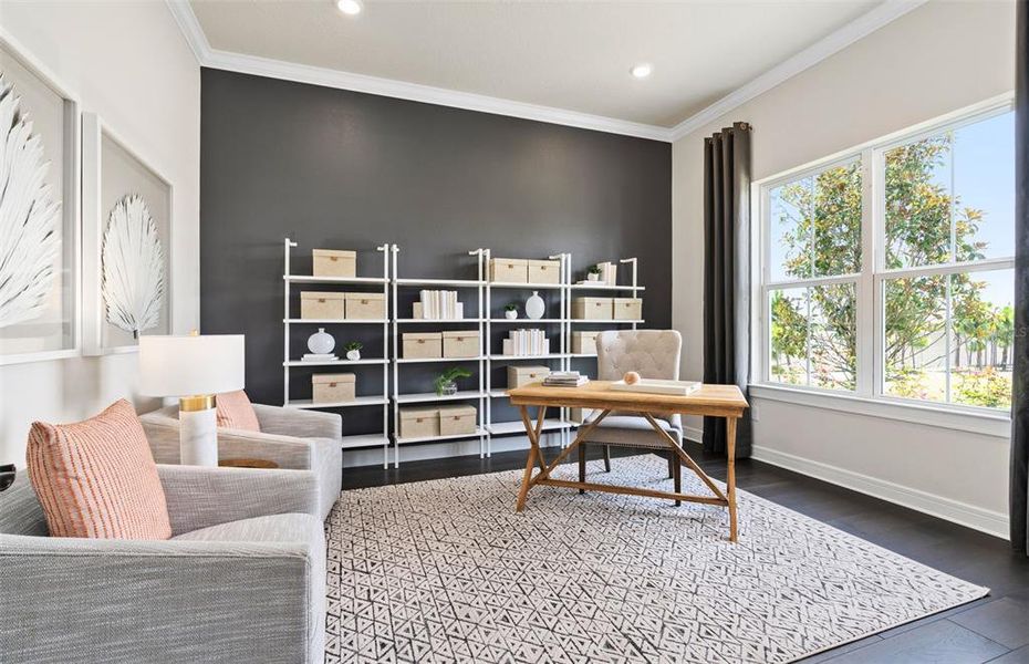 Furnished interior view inside a new home in , Mount Dora (Image 15).