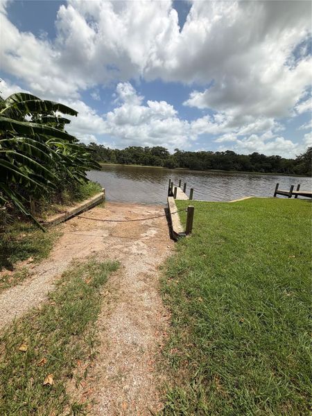 Private Community boat ramp Private Community boat ramp