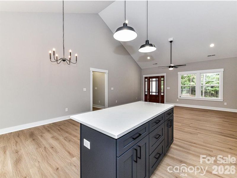 Furnished interior view inside a new home in , Marshville (Image 6).