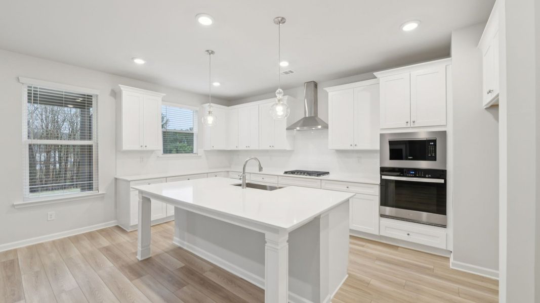 Furnished interior view inside a new home in Hamilton Lakes, Loganville (Image 12).