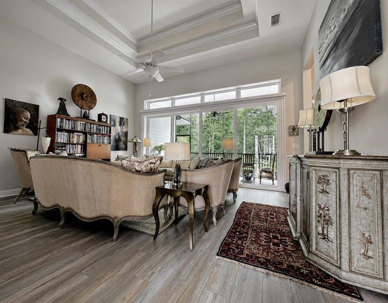 Furnished interior view inside a new home in , Fernandina Beach (Image 13).