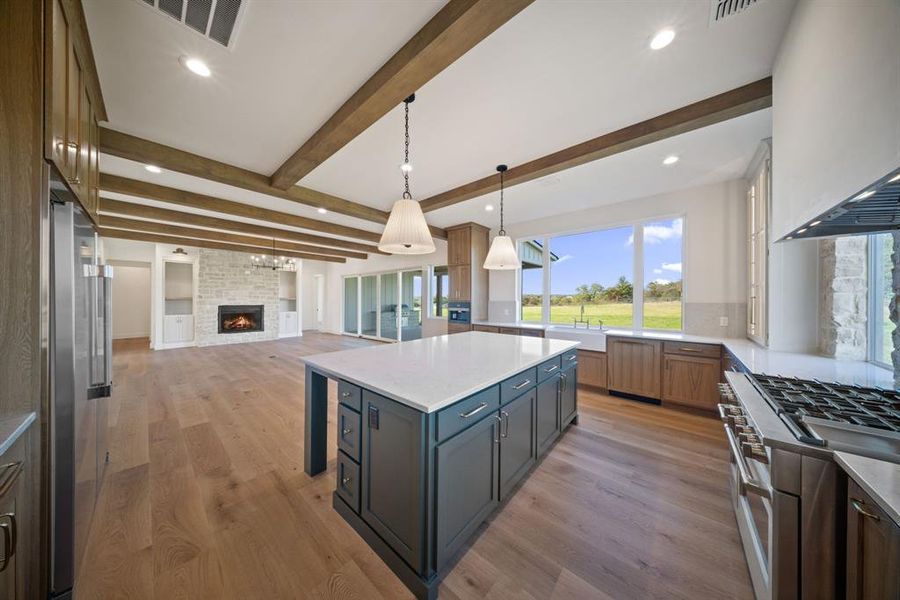 Furnished interior view inside a new home in , Argyle (Image 11).