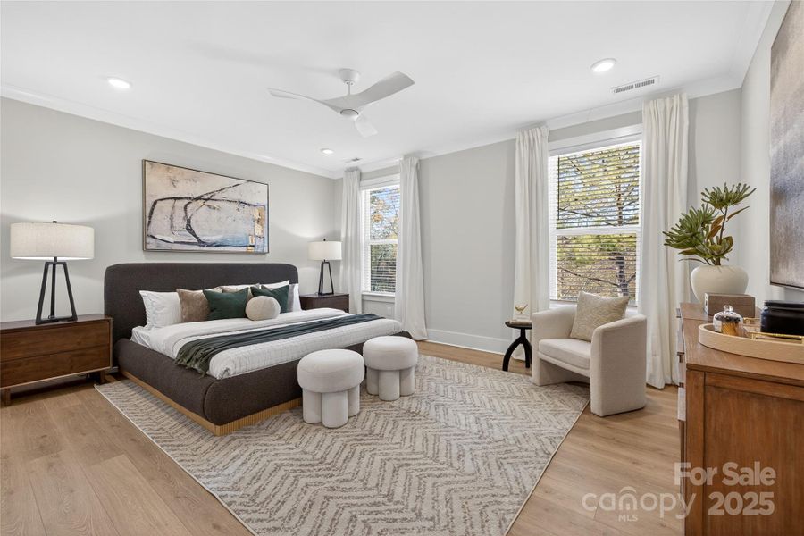 Furnished interior view inside a new home in , Rock Hill (Image 32).