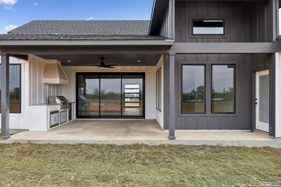 Exterior details and patio area of a home in , Floresville (Image 26). Exterior details and patio area of a home in , Floresville (Image 26).