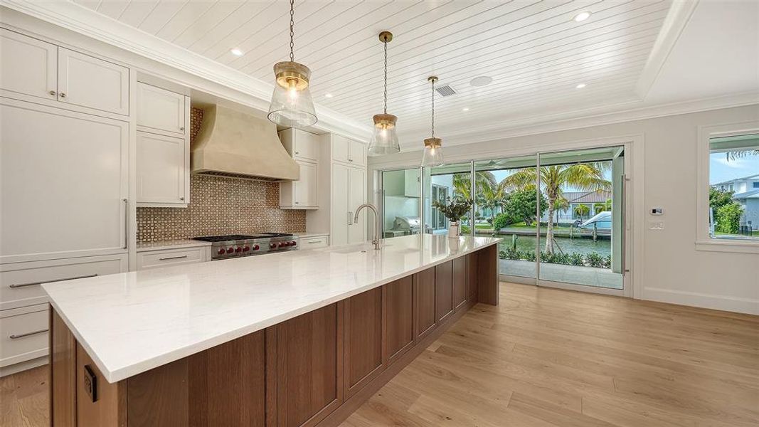 Furnished interior view inside a new home in , Longboat Key (Image 5). Furnished interior view inside a new home in , Longboat Key (Image 5).