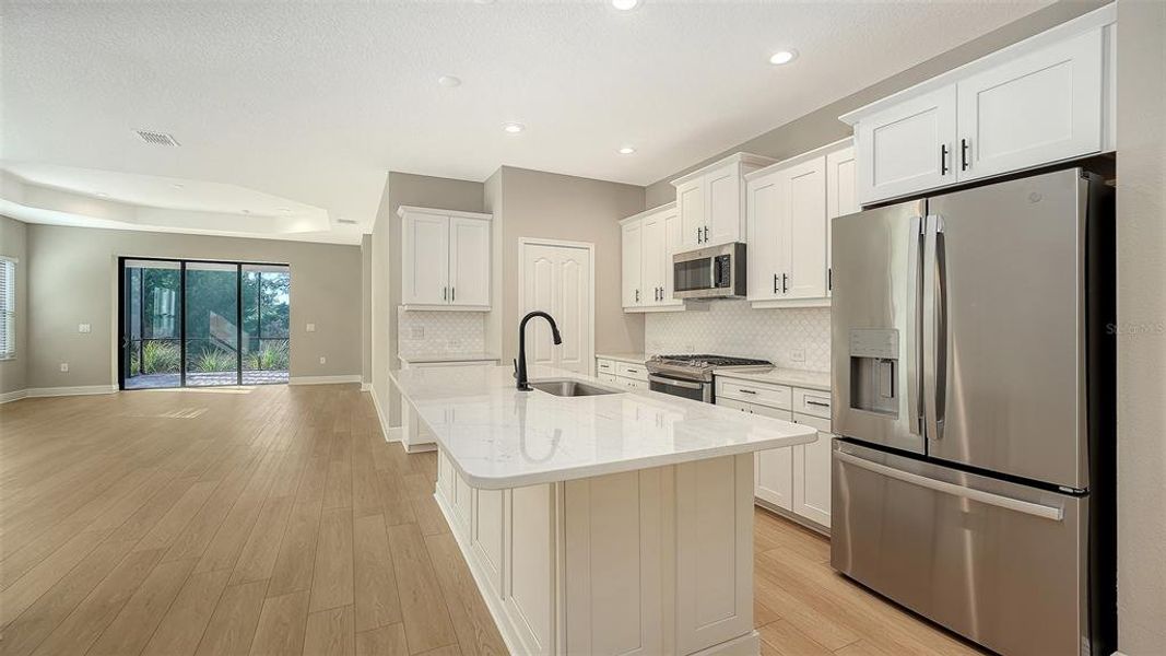 Furnished interior view inside a new home in , Englewood (Image 5). Furnished interior view inside a new home in , Englewood (Image 5).