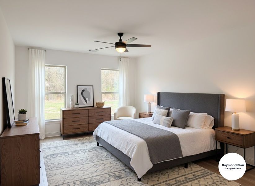 Furnished interior view inside a new home in Houston Place, Crestview (Image 7).