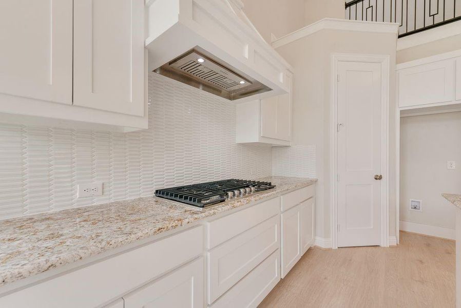Furnished interior view inside a new home in Somercrest, Midlothian (Image 8).