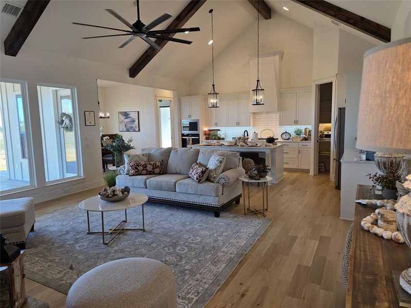 Furnished interior view inside a new home in , Caddo Mills (Image 7).