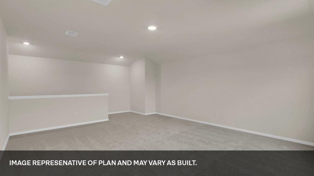 Spacious, unfurnished interior of a new home in Monarch Ranch, Manor (Image 10). Spacious, unfurnished interior of a new home in Monarch Ranch, Manor (Image 10).