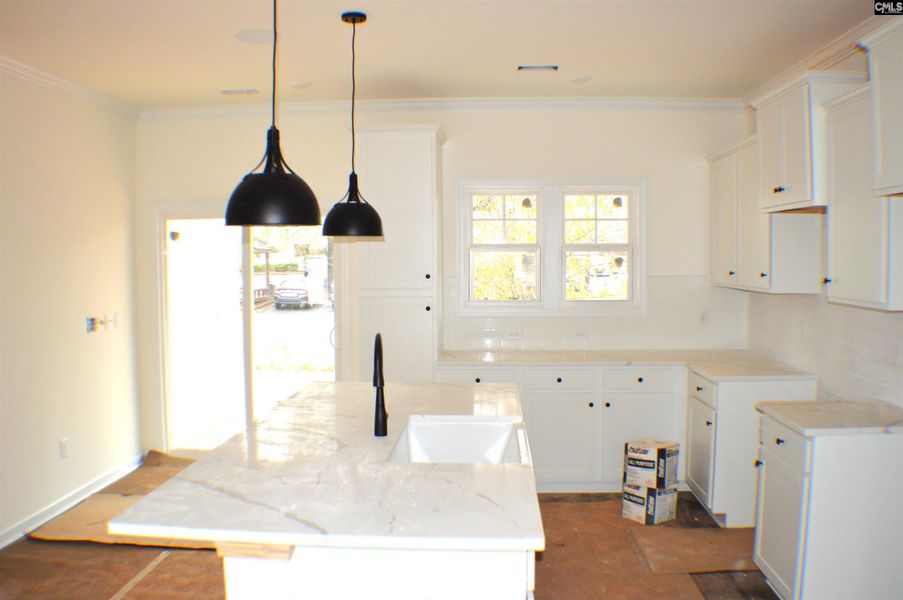 In-progress construction of a new home in Bickley Station, Irmo, SC (Image 5).