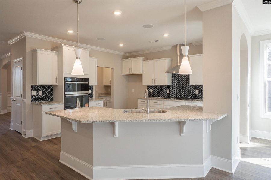 Furnished interior view inside a new home in The Cove, Sumter (Image 8).