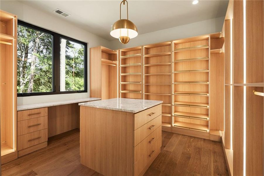 Furnished interior view inside a new home in , Brookhaven (Image 19).