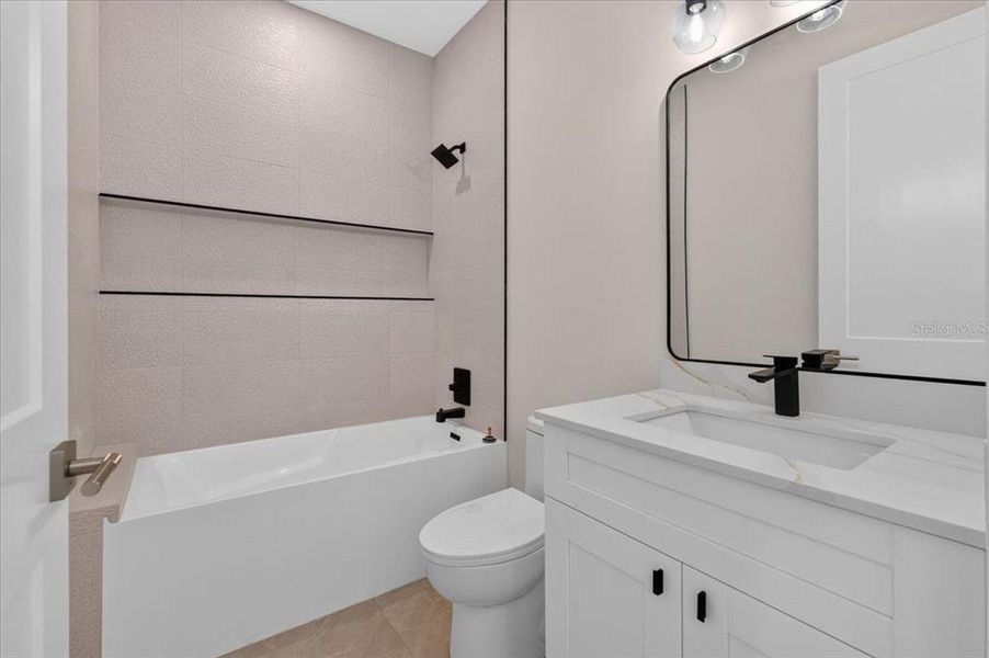 Furnished interior view inside a new home in , Seminole (Image 13).
