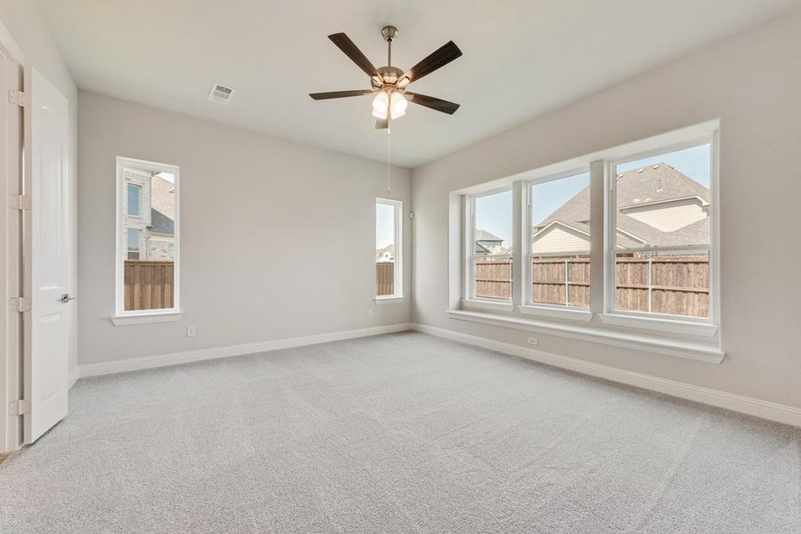 Spacious, unfurnished interior of a new home in South Pointe, Mansfield (Image 31). Spacious, unfurnished interior of a new home in South Pointe, Mansfield (Image 31).