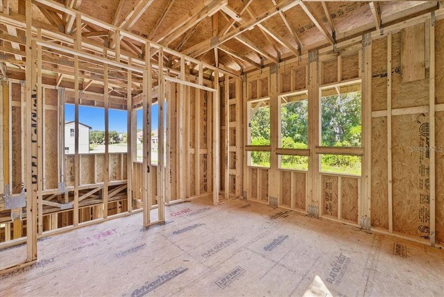 In-progress construction of a new home in , Apopka, FL (Image 18).