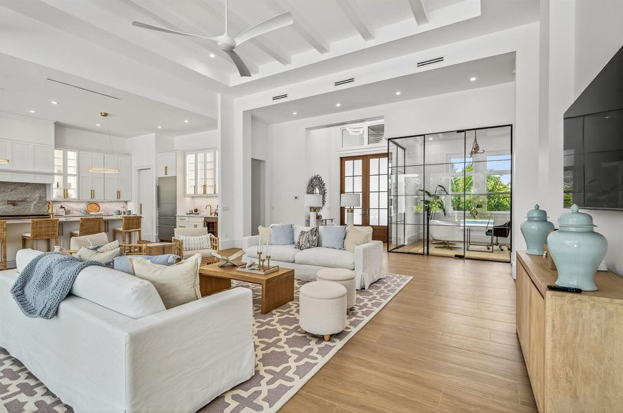 Furnished interior view inside a new home in , Vero Beach (Image 11).