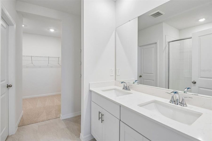 Furnished interior view inside a new home in Two Rivers - Classic Series, Zephyrhills (Image 8).
