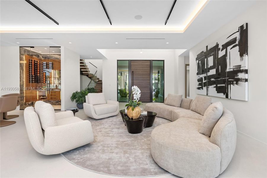 Furnished interior view inside a new home in , Fort Lauderdale (Image 5).