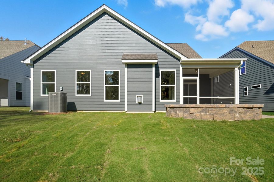 Exterior details and patio area of a home in Heritage - 55+ Community, Wesley Chapel (Image 23).