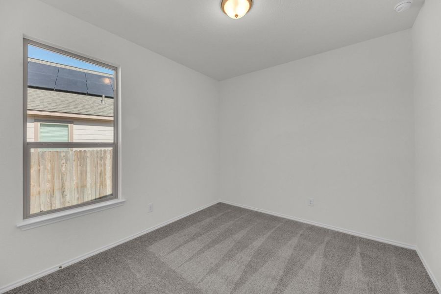 Spacious, unfurnished interior of a new home in Retreat at San Gabriel, Georgetown (Image 32).