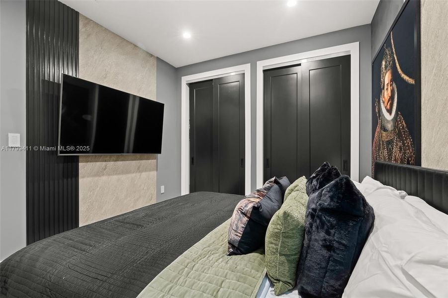 Furnished interior view inside a new home in , Miami (Image 28).