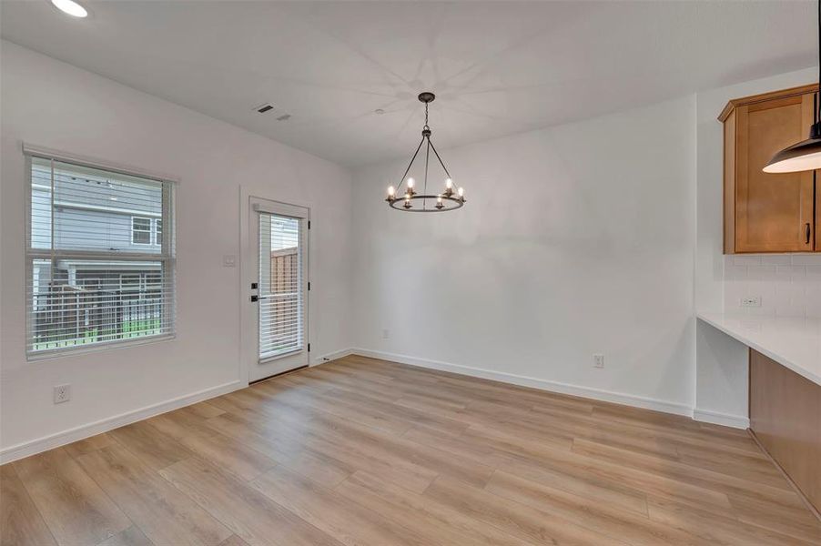 Spacious, unfurnished interior of a new home in Providence Commons, Providence Village (Image 20). Spacious, unfurnished interior of a new home in Providence Commons, Providence Village (Image 20).